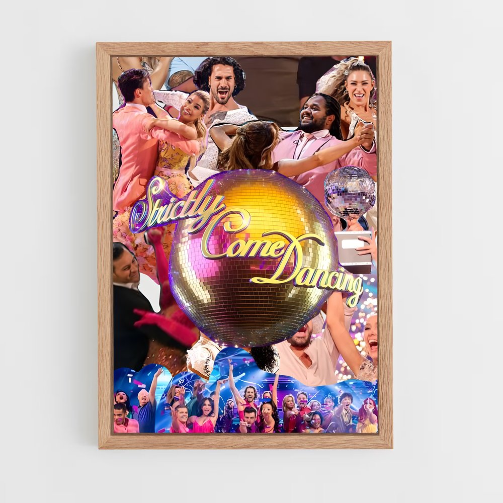 Poster Strictly de come – affiche Danse (vue 4)